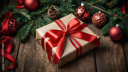 christmas tree with gifts