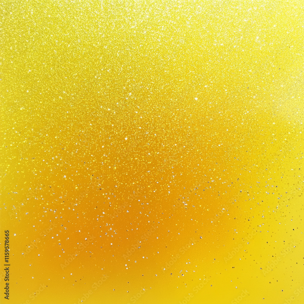 Bright lemon yellow metallic gradient with glitter accents and fine noise texture Bright lemon yellow metallic gradient with glitter accents and fine noise texture