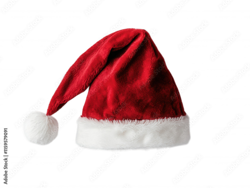 Classic Red Santa Hat with Fluffy White Brim, Perfect for Holiday Celebrations and Festive Cheer, Ideal for Costume Parties and Christmas Gatherings Classic Red Santa Hat with Fluffy White Brim, Perfect for Holiday Celebrations and Festive Cheer, Ideal for Costume Parties and Christmas Gatherings