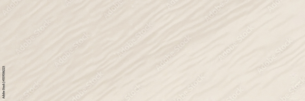 Fototapeta premium Smooth beige textured background with subtle wavy patterns 