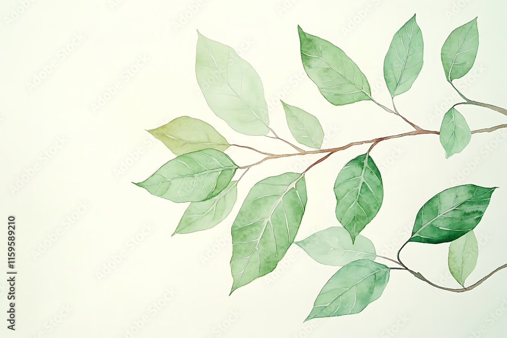 Green Leaf Collection: Artistic Watercolor and Detailed Digital Illustrations Featuring Clovers, Tropical Leaves, Falling Foliage, and Textured Dry Leaves - Perfect for Nature-Themed Designs and Decor Green Leaf Collection: Artistic Watercolor and Detailed Digital Illustrations Featuring Clovers, Tropical Leaves, Falling Foliage, and Textured Dry Leaves - Perfect for Nature-Themed Designs and Decor
