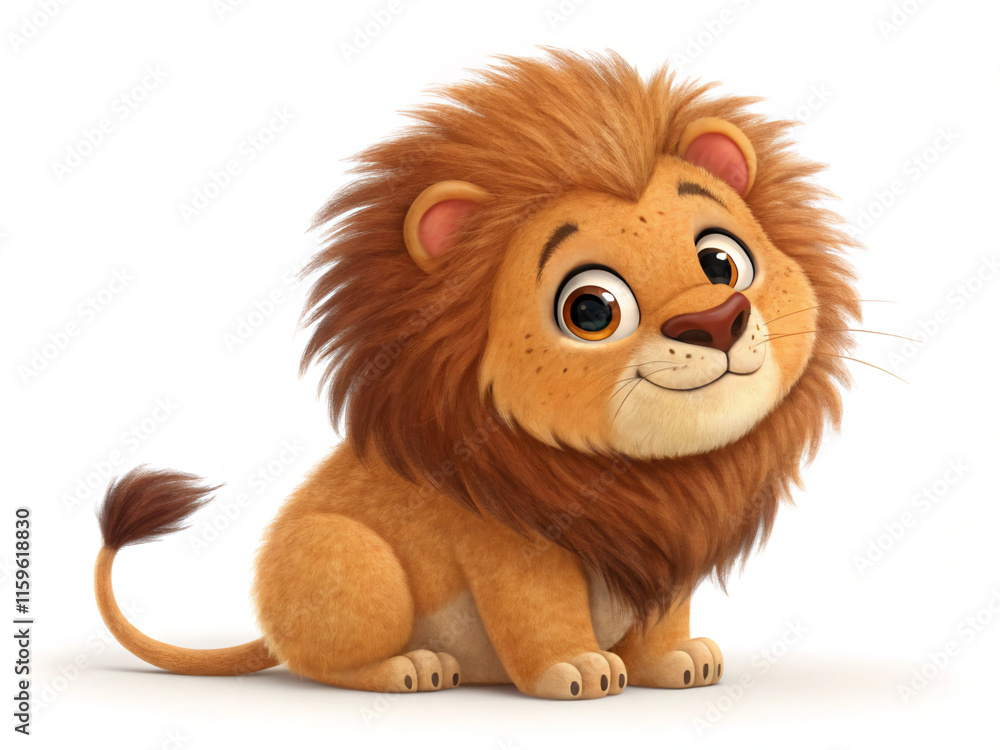 Obraz premium Lion cartoon