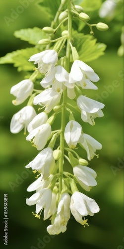 Beautiful Babchi Flower on Indian Background. A Collection of Psoralea Corylifolia Plants for Ayurveda Care and Agriculture photo