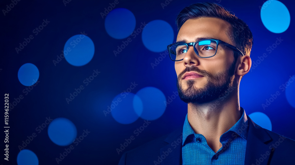 Startup presentation, young entrepreneur presenting new business ideas Startup presentation, young entrepreneur presenting new business ideas