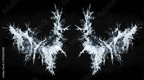 Wallpaper Mural realistic frost window effect Torontodigital.ca