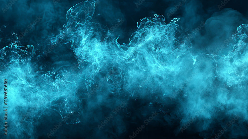 Obraz premium Boiling water, abstract background with air bubbles on liquid surface, dynamic motion, transparent aqua, randomly moving seether or fizzing, template for advertising, Realistic 3d vector illustration