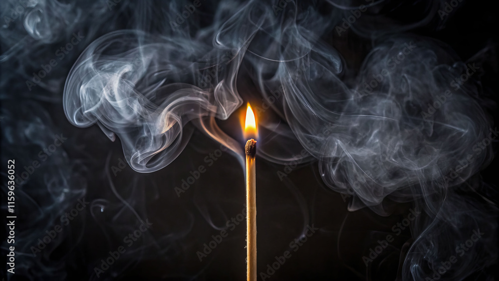 Monochrome flame action studio photography dark environment close-up view visual concept Monochrome flame action studio photography dark environment close-up view visual concept