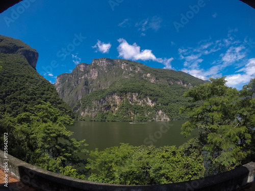 Cañón del Sumidero en el Río Grijalva