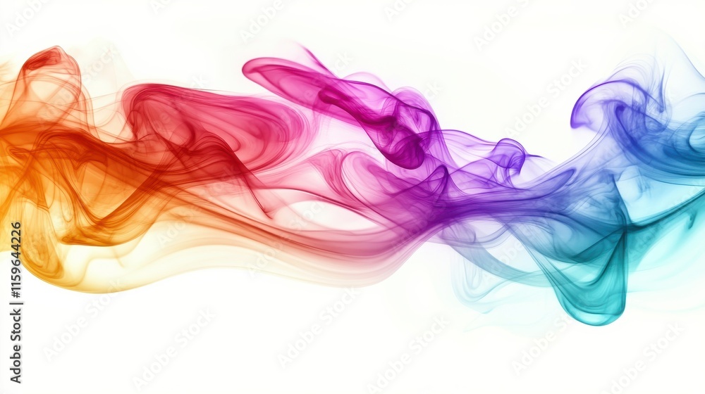 Dynamic Artistic Flair with Colorful Swirls Dynamic Artistic Flair with Colorful Swirls