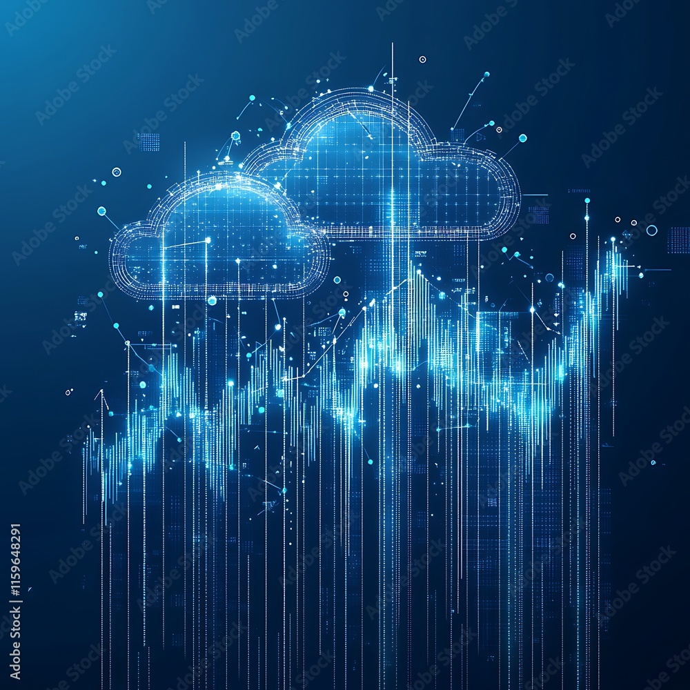 Storage icon cloud arrow up highlighting digital innovation Storage icon cloud arrow up highlighting digital innovation