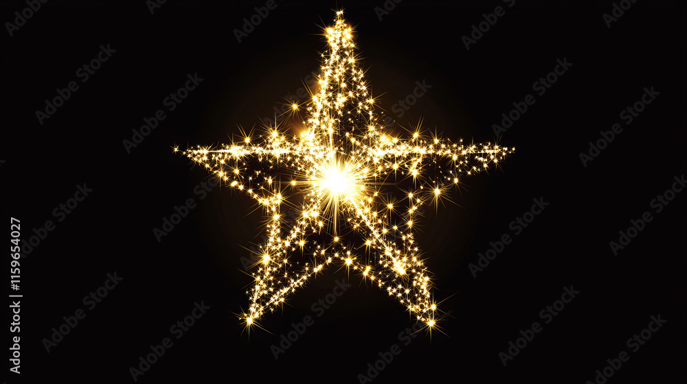 Star fireworks. A star is made up of sparks and fire. Festive bright fireworks. Decorative element for celebrations and holidays. Vector illustration. Star fireworks. A star is made up of sparks and fire. Festive bright fireworks. Decorative element for celebrations and holidays. Vector illustration.