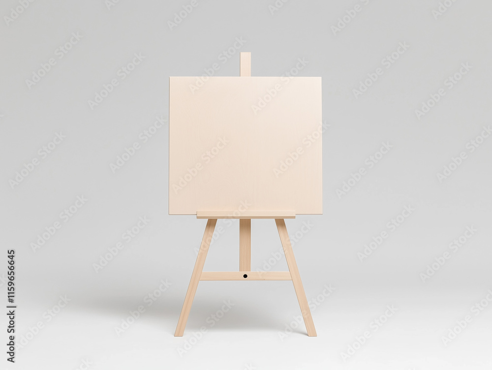 Artist's Easel with Smart Storage Capability Artist's Easel with Smart Storage Capability