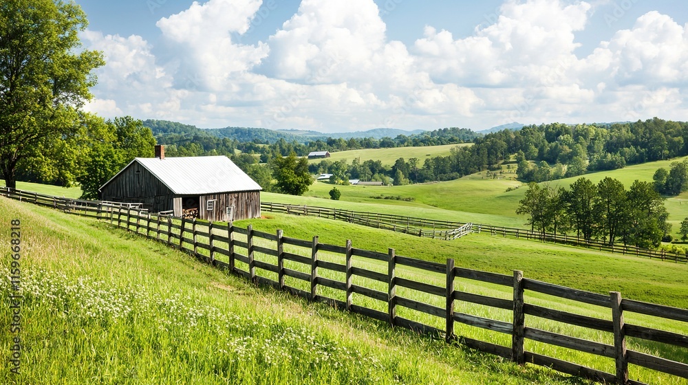 Charming rural landscape with rustic farmhouse countryside photography vibrant green fields scenic viewpoint Charming rural landscape with rustic farmhouse countryside photography vibrant green fields scenic viewpoint