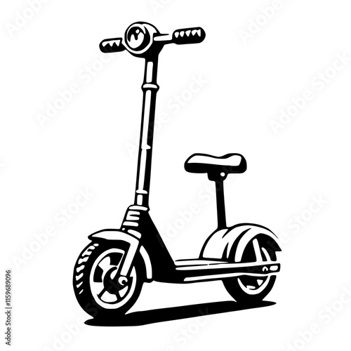 Urban Electric Scooter Design for Clean Transportation
