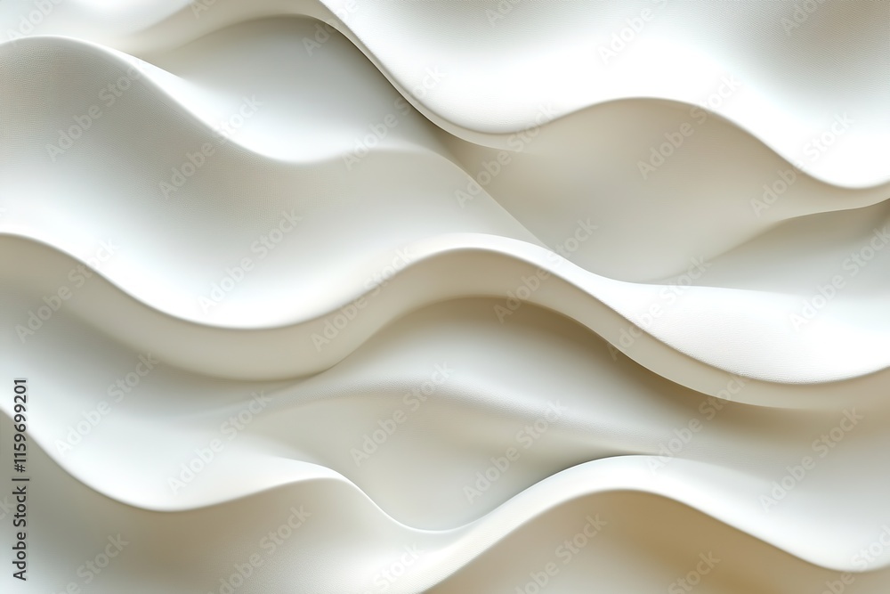 Soft undulating shapes create sense of flow and elegance in this Soft undulating shapes create sense of flow and elegance in this