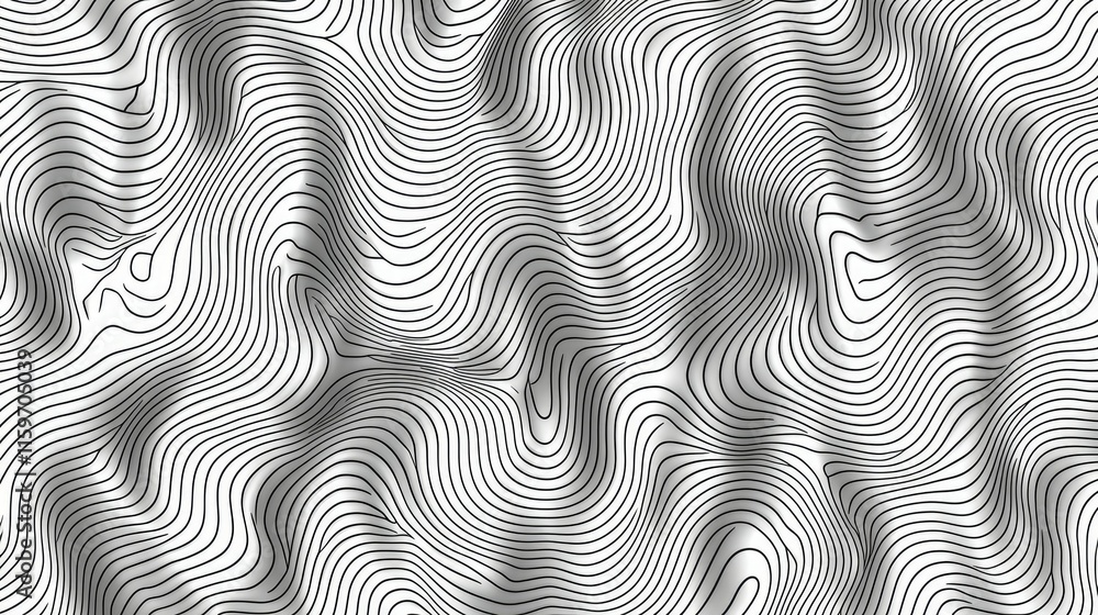 Abstract grayscale wavy lines pattern, textured background. Abstract grayscale wavy lines pattern, textured background.