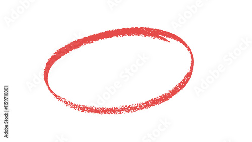  hand-drawn circle for marking text, Vector ovals and ellipses lines to highlight text.