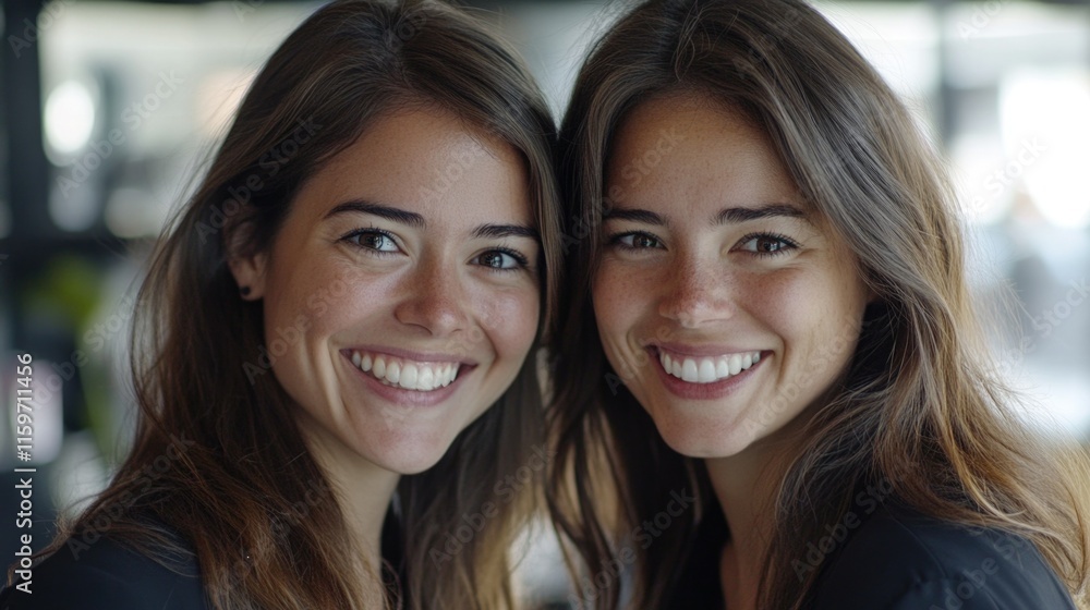 Confident Women Sharing a Smile Confident Women Sharing a Smile