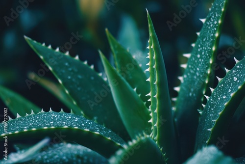 Wallpaper Mural Aloe Vera in a flat Torontodigital.ca