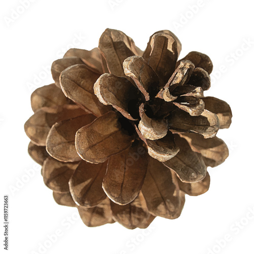 Vector decorative cones for decoration