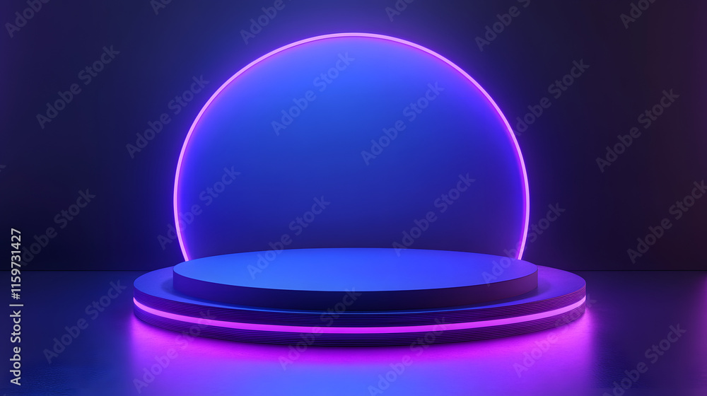 3d rendering of Blue and purple abstract geometric background. Scene for advertising, technology, showcase, banner, game, sport, cosmetic, business, metaverse. Sci-Fi Illustration. Product display
3d rendering of Blue and purple abstract geometric background. Scene for advertising, technology, showcase, banner, game, sport, cosmetic, business, metaverse. Sci-Fi Illustration. Product display