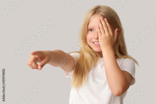 Teenage girl checking her e...