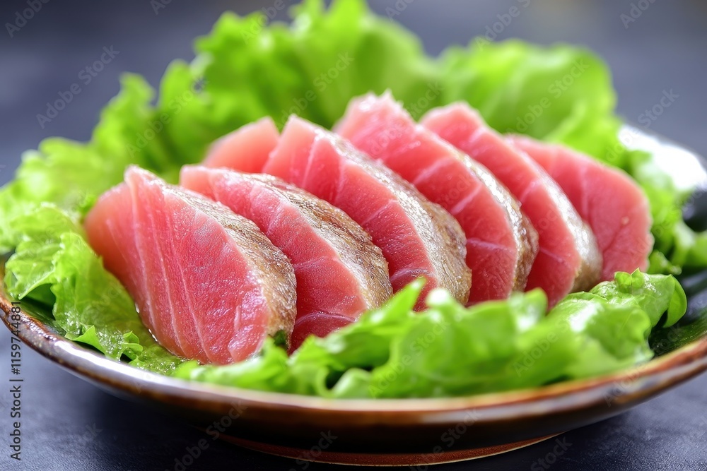 Seared tuna salad with Japanese dressing Seared tuna salad with Japanese dressing