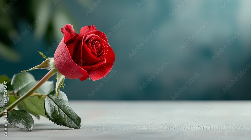 Beautiful Single Red Rose Beautiful Single Red Rose