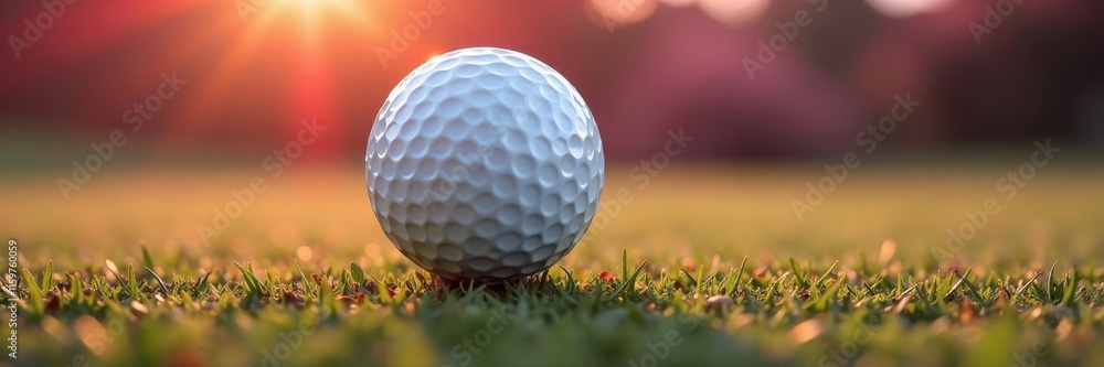 Perfectly isolated golf ball, ready for use High-resolution image , isolated, professional Perfectly isolated golf ball, ready for use High-resolution image , isolated, professional