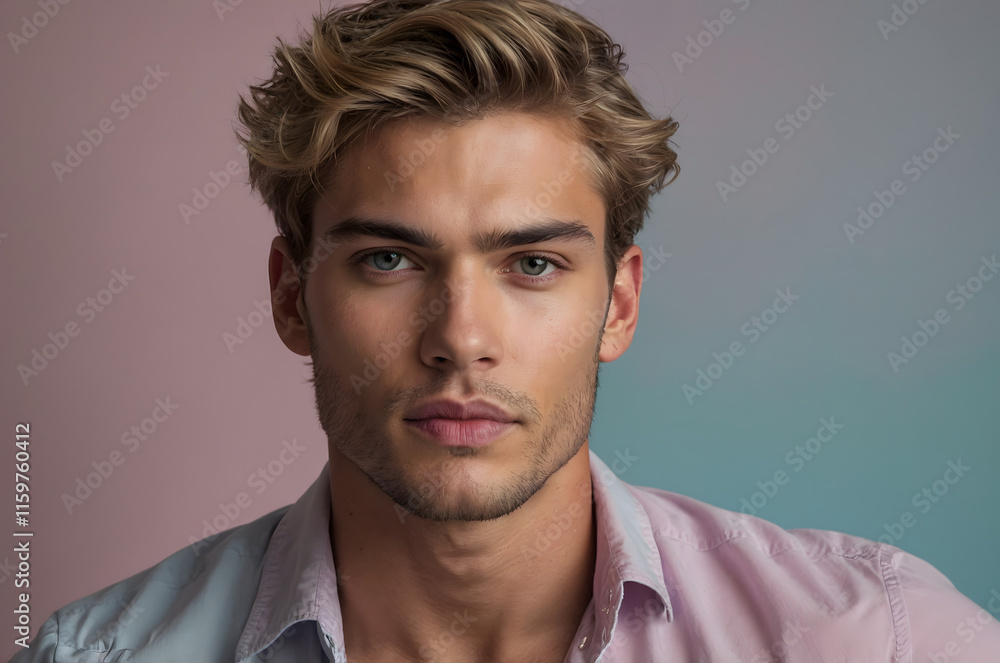 Perfect Male Model for Advertising Campaigns Perfect Male Model for Advertising Campaigns