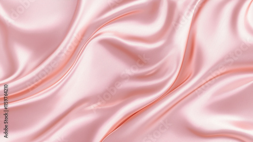 smooth elegant wavy deep pink silk cloth fabric material texture. silk satin Shiny smooth fabric. Soft folds. Luxury background