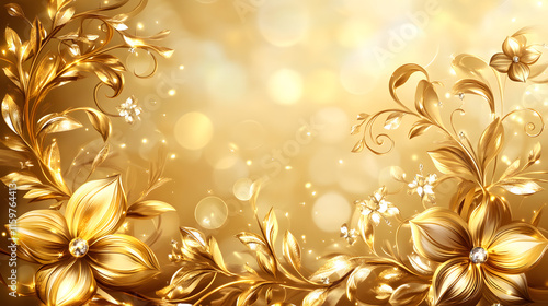 Golden Flower Xmas