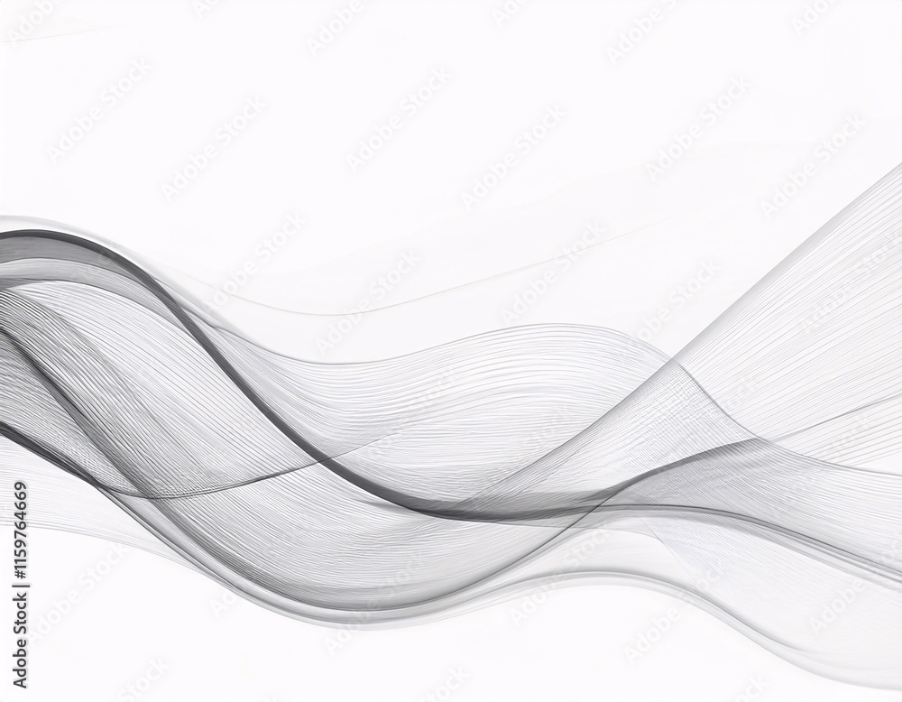Flowing wave lines with smooth and dynamic curves, Flowing wave lines with smooth and dynamic curves,