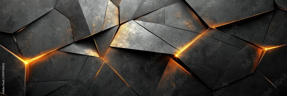 A textured black surface with glowing orange cracks, creating a dramatic and modern aesthetic. A textured black surface with glowing orange cracks, creating a dramatic and modern aesthetic.