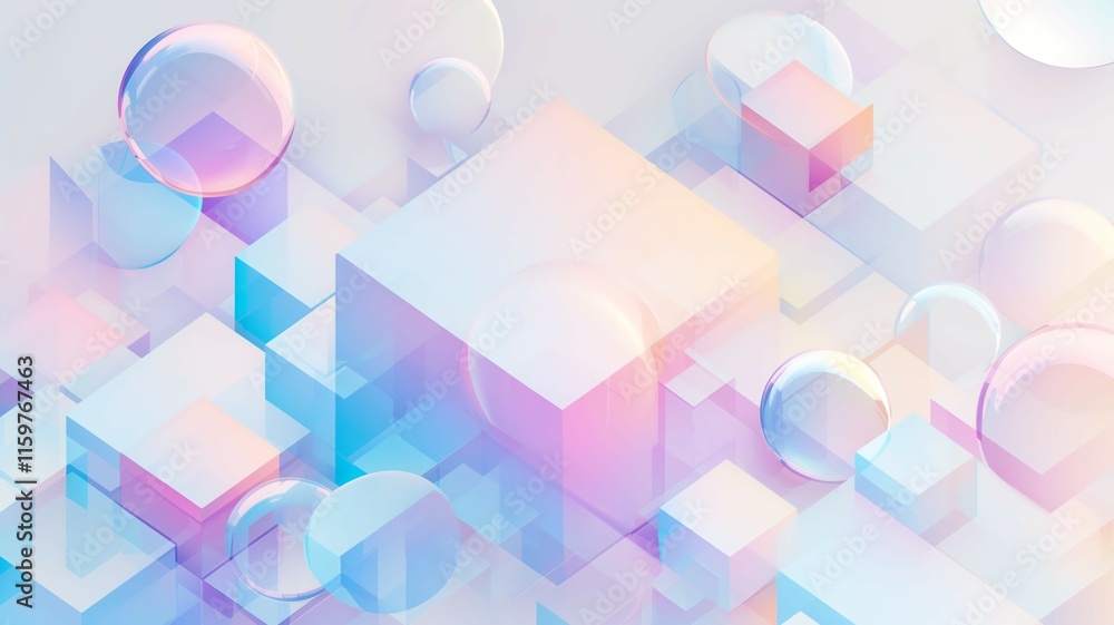 抽象的なデザインアートの背景画像