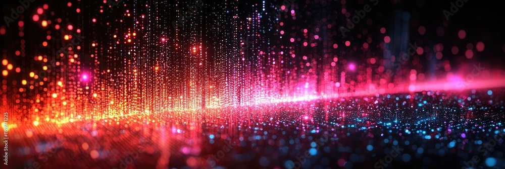 A vibrant abstract representation of light particles in motion, conveying energy and dynamism. A vibrant abstract representation of light particles in motion, conveying energy and dynamism.