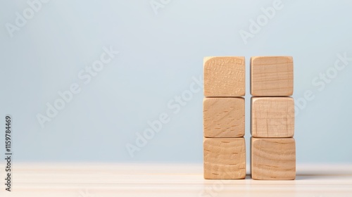 Unleash creativity and build your dreams with colorful wooden blocks that connect easily for endless fun at any age photo