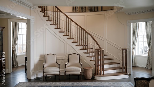 staircase in a house