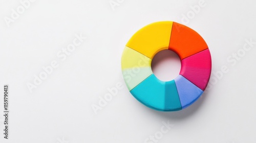 GDP distribution by industry. Featuring a donut chart on a bright white background Free Download GDP distribution by industry. Featuring a donut chart on a bright white background - GFXLoad