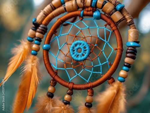 Explore handcrafted DIY dreamcatchers made with natural elements like wooden beads and soft feathers, interwoven with delicate threads in vibrant earthy tones Discover inspiration for your own photo