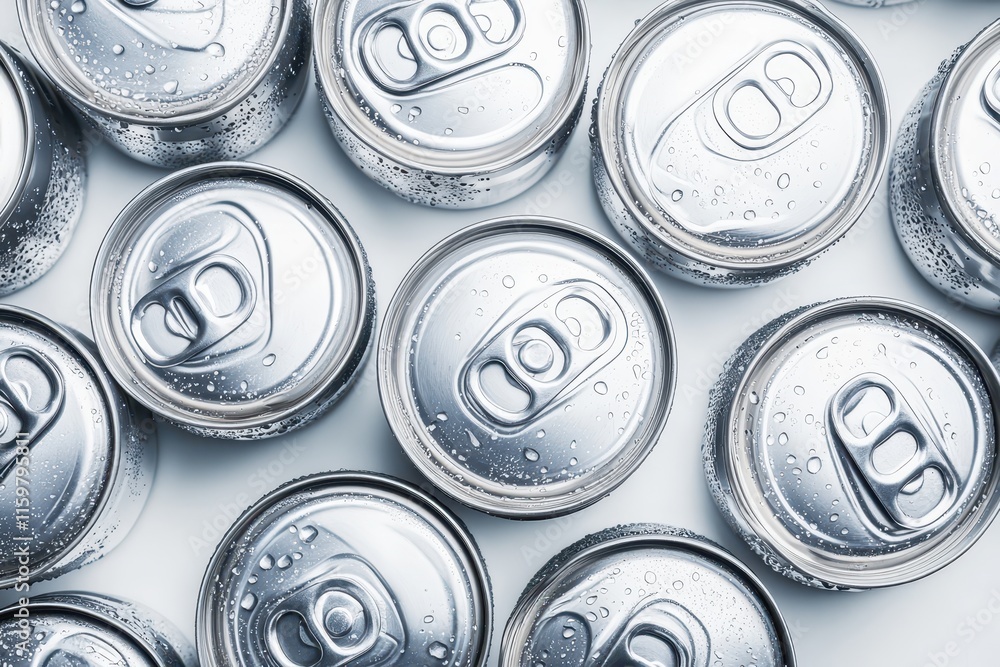 Cans on a white backdrop Design template Cans on a white backdrop Design template