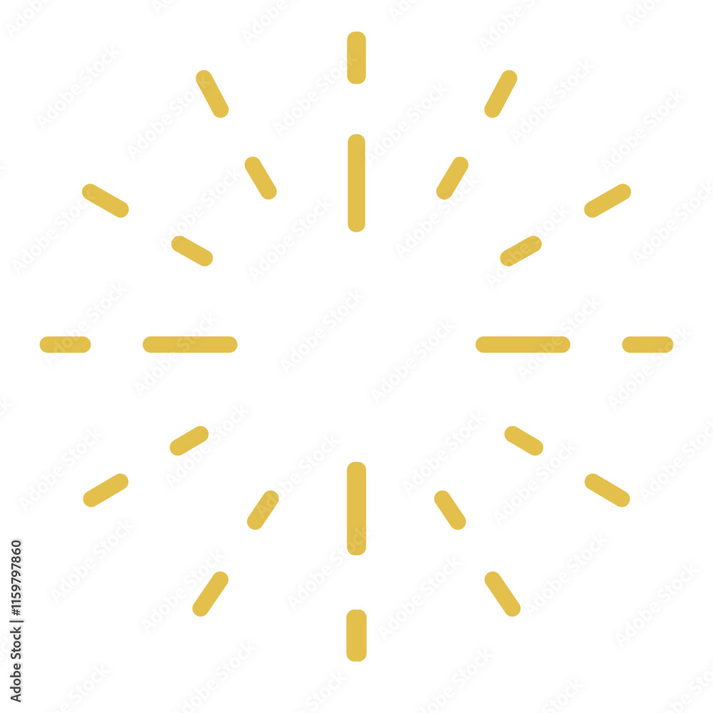 Round sunburst line radial frame icon gold sunburst Round sunburst line radial frame icon gold sunburst