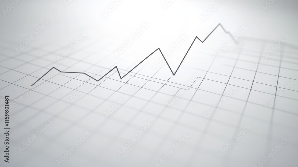 Line graph showing GDP fluctuations over time. Featuring upward and downward trends Line graph showing GDP fluctuations over time. Featuring upward and downward trends