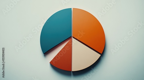 Sector contributions to GDP. Featuring pie charts of various industries' contributions