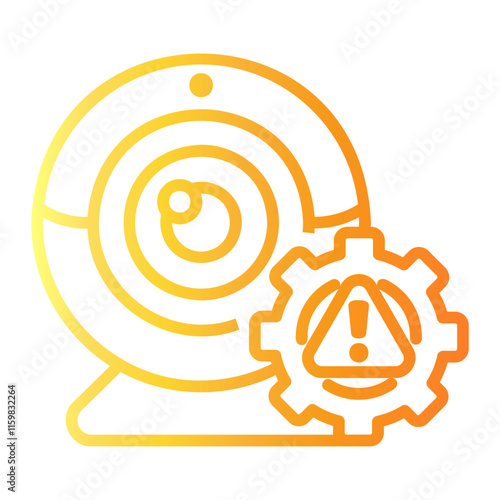 web Line Gradient Icon