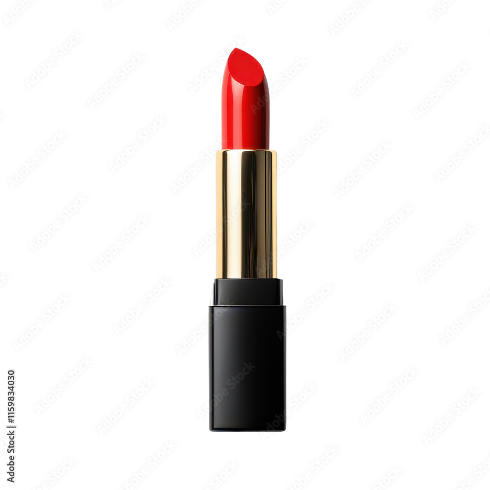 Sleek Red Lipstick in Black and Gold Tube Sleek Red Lipstick in Black and Gold Tube