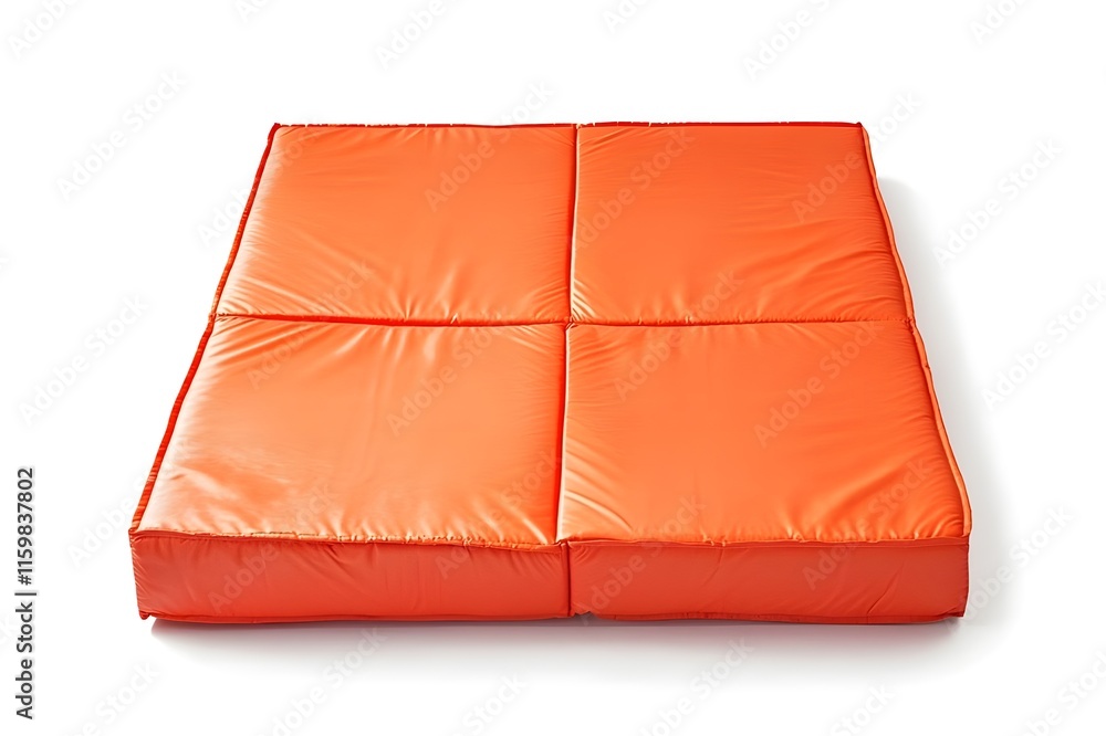 Gymnastics Mat Isolated on White Background. Gymnastics Mat Isolated on White Background.