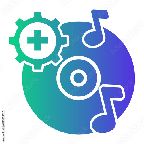 dvd Gradient icon