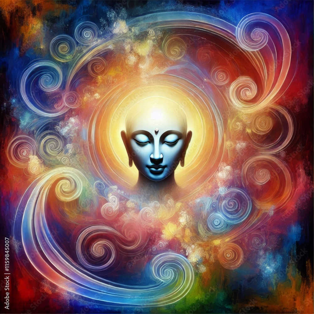 Gautam Buddha Abstract - Generative AI Gautam Buddha Abstract - Generative AI