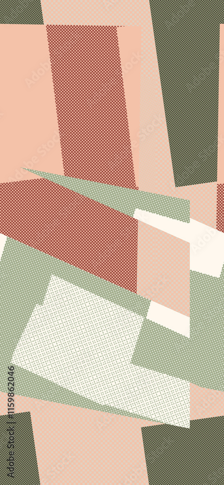 Naklejka premium An abstract halftone grunge background image.